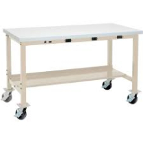 319362BL, MOBILE WORK BENCH, 48X30, SQUARE TUBULAR