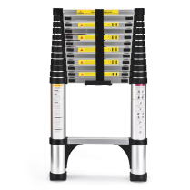 B09SKZ7WD7 Telescoping Ladder, SocTone 12.5 FT Aluminum Ligh