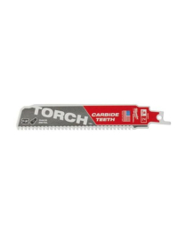 MILWAUKEE"TORCH" CT SAWZALL BLADE,6",7T (1/PK) #48-00-5201