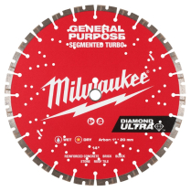 MILWAUKEE 49-93-7540 14" Diamond High Speed Segmented