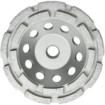 49-93-7760 DOUBLE ROW DIAMOND CUP WHEEL 5"