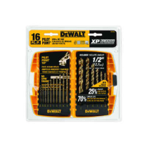 DEWALT DW1956 PILOT POINT DRILL BIT SET 16 PC.