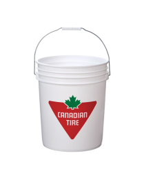 058-1384-4 Sturdy Plastic Food Grade Safe Bucket, 7.5-L
