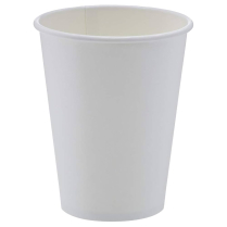 6054 Compostable Paper Cups, 12 Oz, White (1000/cs)