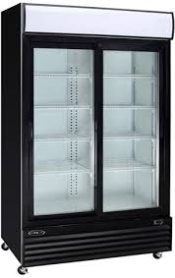 KOOL-IT KSM-42 Sliding Glass Door Merchandiser Refrigerator