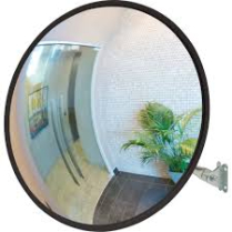 ZENITH SGI547 Convex Mirror with Telescopic Arm, Indoor/Outd