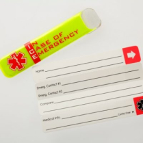 WSID01 IN CASE OF EMERGENCY TAG