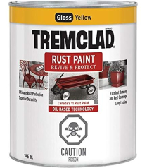 048-9376-0 Tremclad&reg; Oil-Based Rust Paint & Primer, 3.78-L/1