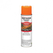 RUSTOLEUM - M1400 SOLVENT MARKING,FLOUR.ORANGE, 17OZ