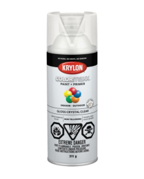KRYLON COLORMAXX ,GLOSS CRYSTAL CLEAR,454G