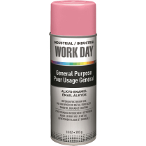 WORKDAY #A04407000 SPRAY PAINT ENAMEL GLOSS PINK 10OZ