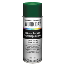 WORKDAY #A04408007 SPRAY PAINT ENAMEL GREEN 10OZ