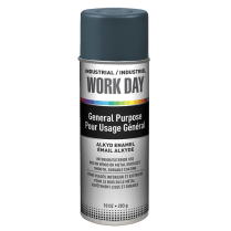 WORKDAY #A04405007 SPRAY PAINT GLOSS ENAMEL  GREY 10OZ