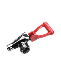 Bunn 03287.0008 Faucet Assembly, Chrome with Red Handle