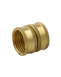 PLUMBSHOP 063-0803-0 Brass Hose Adapter, 3/4 x 3/4-in FH Swi