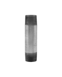 1-1/2"  X 10" GALVANIZED PIPE NIPPLE,TBE