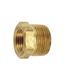 1/2" X 1/4" BRASS PIPE BUSHING
