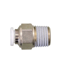 TOPFIT 3/8"T X 1/8" NPT 'PUSH-TO-CONNECT" FITTING