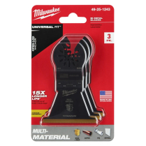MILWAUKEE OPEN-LOK 2-1/2" TITANIUM CHARGED BI-METAL MT BLADE
