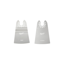 MILWAUKEE OPEN-LOK 2" RIGID & 2" FLEXIBLE SCRAPER 2PC PACK