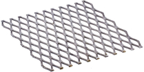 EM-Steel-1008-0.500-18 Bare-4'x8' Expanded Metal 1/2" 18 gau