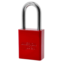 AMERICAN LOCK A1106KA/05 KEYED ALIKE RED PADLOCK SET OF 05