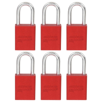 AMERICAN LOCK A1106 RED KEYED ALIKE SET OF 15