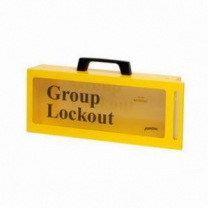 LG252M METAL 10 PADLOCK WALL LOCK BOX