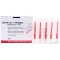 305180 BD Blunt Fill Needle 18G X 1 1/2" - Box of 100