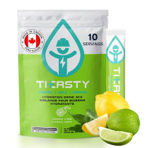 Thersty Hydration, LEMON LIME, 40PK
