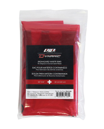 DYNAMIC HAZARDOUS WASTE BAGS 24" X 24" 12 MICRONS (PK OF 50)