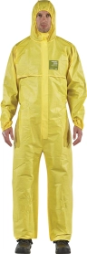 ANSELL ALPHATEC STANDARD BOUND HI-VIS DISPOSABLE COVERALL