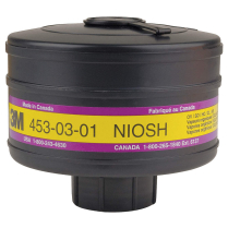 3M #453-00-01R06 RESPIRATOR CARTRIDGE (6/CASE)