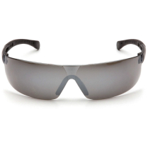 70-93500-GRY SAFETY GLASSES, SILVER FRAME, GREY LENS