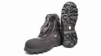 DYNAMIC SF87021C DEAN 8" WORK BOOT W/SF522 GRIP,BLK, SIZE 8