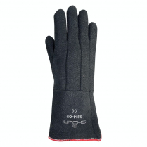 8814-10 CHAR GUARD 14" GLOVE, BLACK, NON SLIP GRIP