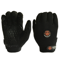 IMPACTO AV408 ANTI-IMPACT MECHANIC'S WORK GLOVE, SIZE MED.