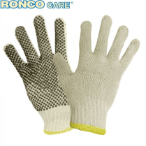 SEE935 POLY/COTTON STRING KNIT GLOVES, LG