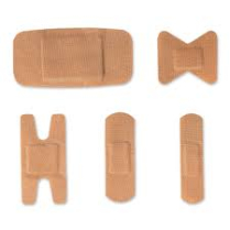 NORTH B/1441 ADHESIVE BANDAGE, ASSORTED SIZES, BOX OF 100