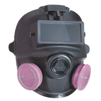 NORTH 54001W DUAL CARTRIDGE ELASTOMERIC FULL FACEPIECE  M/L