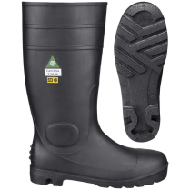 852-V4710270-8 RUBBER BOOT, STEEL TOE, STEEL SHANK, SIZE 8