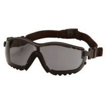 PYRAMEX GB1820ST V2G GOGGLE, BLK FRAME, GRAY ANTI-FOG LENS