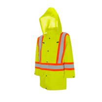 WASIP #R982L81 LIME GREEN TRAFFIC JACKET 4XL