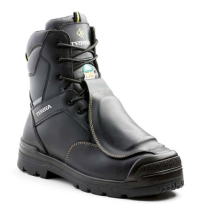 K305BK TERRA BARRICADE 8" WORK BOOT WITH MET GUARD SIZE 8