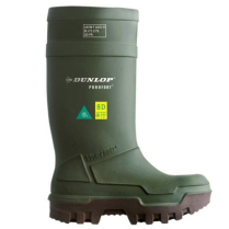 DUNLOP THERMO D662843-25 MEN'S GREEN RUBBER BOOT, SIZE 8
