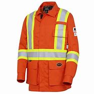 PIONEER 7773 FR-TECH&reg; Flame Resistant Safety Jacket Hi-Vis Orange