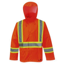 6055FRJO VIKING HANDYMAN FR PU JACKET 2X OR