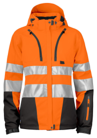 6420 PROJOB HI VIS INSULATED SOFTSHELL JACKET OR 2X