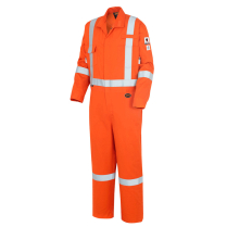 7708 PIONEER HI VIS ORANGE FR COVERALL - 60T