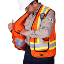7732 PIONEER FR/ARC SURVEYORS VEST ORANGE SMALL